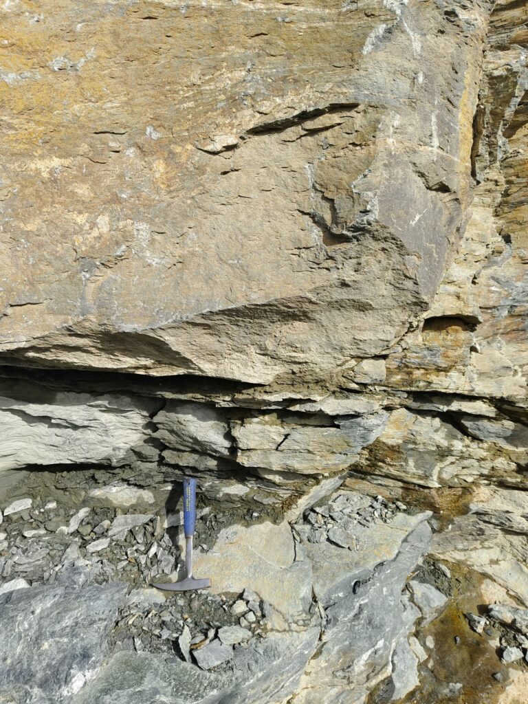 Geologie im Steinbruch